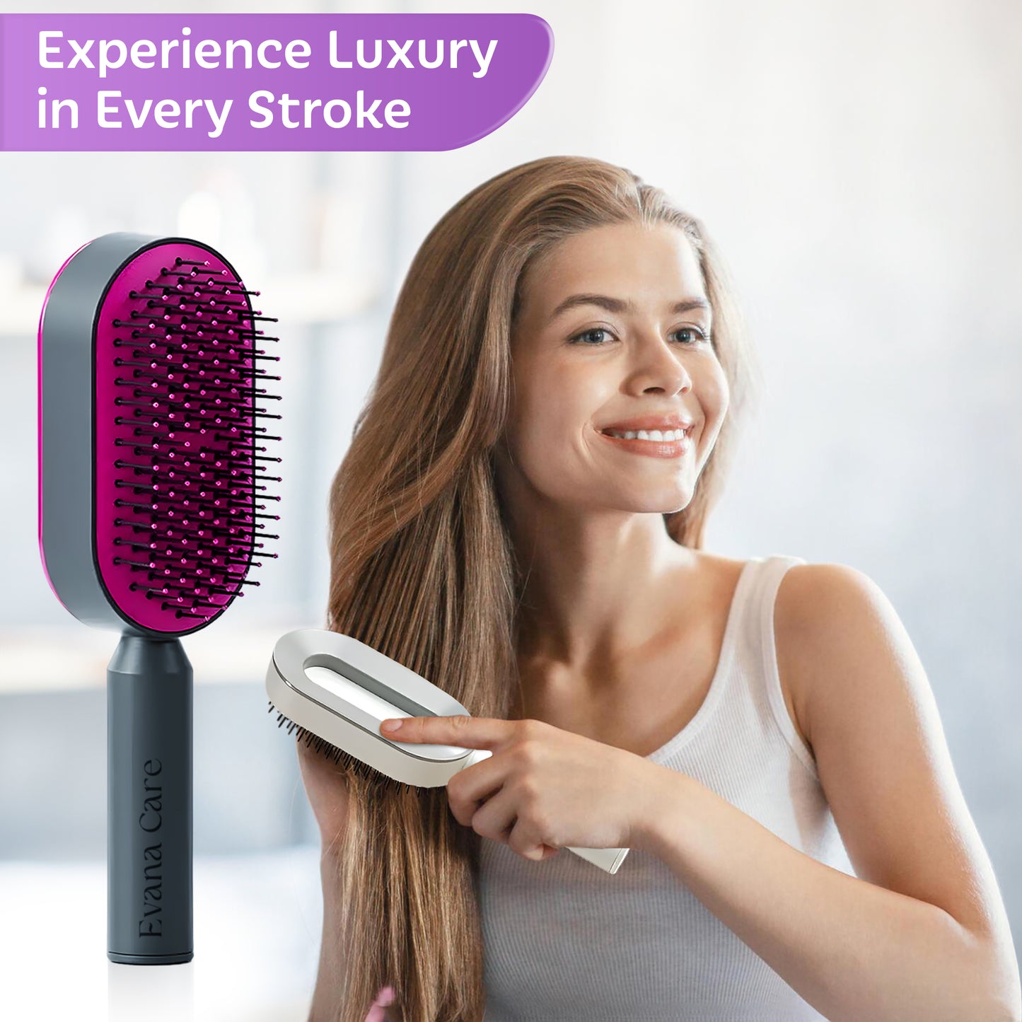 Brosse à cheveux Evana Care Cloud Pro™