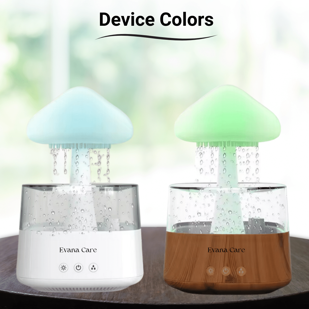 The original 2 in 1 (Rain Drop Humidifier and Essential Oil Diffuser™) By Evana Care